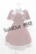 Amavel / 小さなマルシェの探偵ケープワンピース Free ボルドー H-25-05-14-1020-CA-OP-NS-ZH