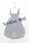 Amavel / Beauty and the Beast/バックフリルワンピース Free ブルー H-25-05-14-1021-CA-OP-NS-ZH