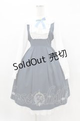 Amavel / Beauty and the Beast/バックフリルワンピース Free ブルー H-25-05-14-1021-CA-OP-NS-ZH