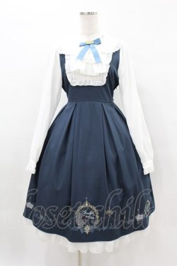 画像1: Amavel / Beauty and the Beast/バックフリルワンピース Free ブルー H-25-05-14-1021-CA-OP-NS-ZH
