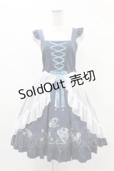 Amavel / Jerryfish Aquariumジャンパースカート Free ダークネイビー H-25-05-14-1023-CA-OP-NS-ZH