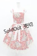 metamorphose / 和柄シャーリングジャンパースカート Free エンジ H-25-05-14-1025-ME-OP-NS-ZH