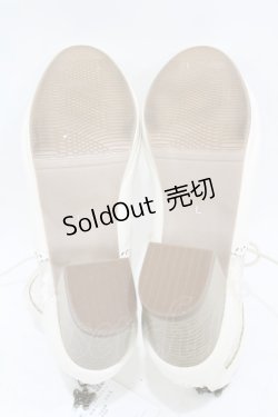 画像3: axes femme / チュールレースアップブーツ L(24.5cm) 生成り H-25-05-14-1002-AX-SH-NS-ZH