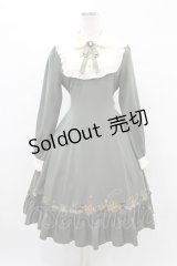 Amavel / Histoire Osmanthusワンピース Free グリーン H-25-05-14-1029-CA-OP-NS-ZH