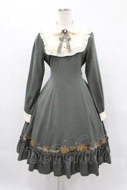 画像1: Amavel / Histoire Osmanthusワンピース Free グリーン H-25-05-14-1029-CA-OP-NS-ZH