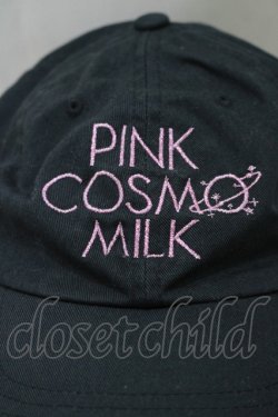 画像2: MILK / PINK COSMO CAP  ブラック H-25-05-14-076-ML-AC-KB-ZH