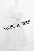 Melody BasKet / Snow Whiteドレス  サックス H-25-05-14-007-LO-OP-KB-ZH