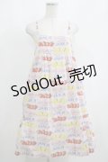 Jane Marple / キャンディペーパーのキャミソールワンピース M ピンク H-25-05-14-013-JM-OP-KB-ZH