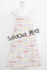Jane Marple / キャンディペーパーのキャミソールワンピース M ピンク H-25-05-14-013-JM-OP-KB-ZH