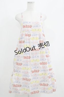 画像1: Jane Marple / キャンディペーパーのキャミソールワンピース M ピンク H-25-05-14-013-JM-OP-KB-ZH
