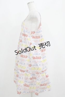 画像2: Jane Marple / キャンディペーパーのキャミソールワンピース M ピンク H-25-05-14-013-JM-OP-KB-ZH