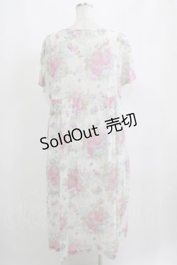 画像3: Jane Marple Dans Le Salon / Strawberry seasonダブリエドレス M オフホワイト×ピンク H-25-05-14-014-JM-OP-KB-ZH