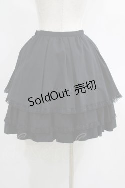 画像3: MIHO MATSUDA / レースフリルスカート  黒 H-25-05-14-015-GO-SK-KB-ZH