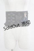 Ozz oneste / ショートコルセット  黒 H-25-05-14-020-OO-ZA-KB-ZH