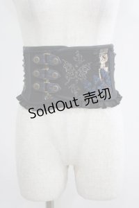 Ozz oneste / ショートコルセット  黒 H-25-05-14-020-OO-ZA-KB-ZH