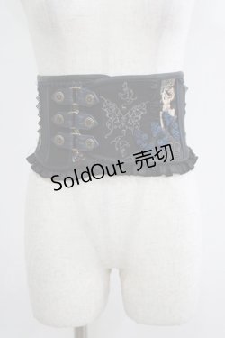 画像1: Ozz oneste / ショートコルセット  黒 H-25-05-14-020-OO-ZA-KB-ZH
