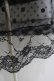 画像4: NieR Clothing / 重ねドットチュールLONG DRESS  黒 H-25-05-14-002-PU-OP-KB-ZH (4)