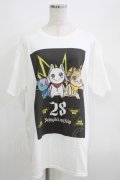 NieR Clothing / プリント半袖CUTSEW  白 H-25-05-15-032-PU-TO-KB-ZH