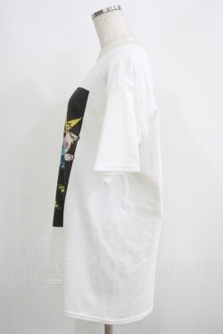 画像2: NieR Clothing / プリント半袖CUTSEW  白 H-25-05-15-032-PU-TO-KB-ZH