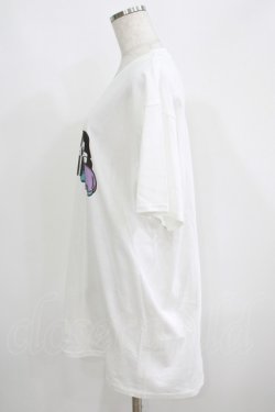 画像2: NieR Clothing / プリントCOTTON CUTSEW XL 白 H-25-05-15-035-PU-TO-KB-ZH