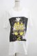 画像1: NieR Clothing / プリント半袖CUTSEW XL 白 H-25-05-15-036-PU-TO-KB-ZH (1)