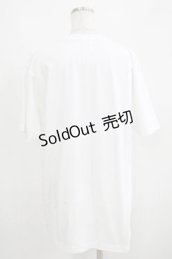 画像3: NieR Clothing / プリント半袖CUTSEW XL 白 H-25-05-15-037-PU-TO-KB-ZH