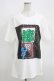 画像1: NieR Clothing / プリント半袖CUTSEW XL 白 H-25-05-15-038-PU-TO-KB-ZH (1)