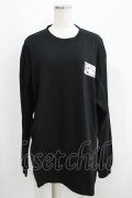 NieR Clothing / COTTON LONG CUTSEW XL 黒 H-25-05-15-045-PU-TO-KB-ZH