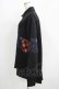 画像2: NieR Clothing / 切替長袖トップス  黒 H-25-05-15-049-PU-TO-KB-ZH (2)