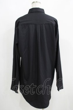 画像3: NieR Clothing / プリントロングシャツ  黒 H-25-05-15-051-PU-BL-KB-ZH