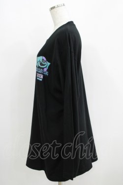 画像2: NieR Clothing / ONE君ポイントロングカットソー  黒 H-25-05-15-054-PU-TO-KB-ZH