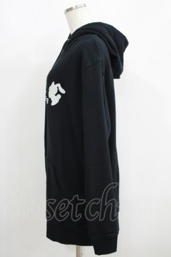 画像2: NieR Clothing / プリントプルパーカー  黒 H-25-05-15-057-PU-TO-KB-ZH