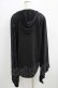 画像3: NieR Clothing / STRETCH PULLOVER着物風袖【和柄漢字】  黒 H-25-05-15-058-PU-TO-KB-ZH (3)