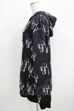 画像2: NieR Clothing / プリントプルパーカー  黒 H-25-05-15-060-PU-TO-KB-ZH
