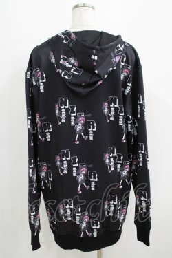 画像3: NieR Clothing / プリントプルパーカー  黒 H-25-05-15-060-PU-TO-KB-ZH