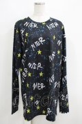 NieR Clothing / プリントトップス  スターロゴ H-25-05-15-062-PU-BL-KB-ZH