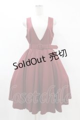NO.S PROJECT / リノン・ワンピース L ボルドー H-25-05-15-1033-LO-OP-NS-ZH