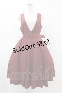 NO.S PROJECT / リノン・ワンピース L ボルドー H-25-05-15-1033-LO-OP-NS-ZH