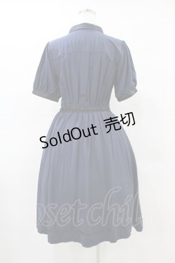 画像2: axes femme / クロスタイ付ワンピース M ネイビー H-25-05-15-1036-AX-OP-NS-ZH