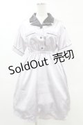 Ank Rouge / ボウリングシャツワンピース M ラベンダー H-25-05-15-1040-CA-OP-NS-ZH