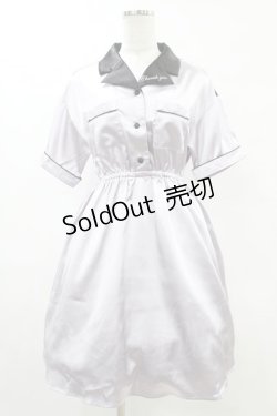 画像1: Ank Rouge / ボウリングシャツワンピース M ラベンダー H-25-05-15-1040-CA-OP-NS-ZH
