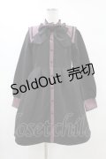 DearMyLove / 闇セーラー襟レースワンピース L ブラック/パープル H-25-05-15-1041-EL-OP-NS-ZH