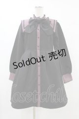 DearMyLove / 闇セーラー襟レースワンピース L ブラック/パープル H-25-05-15-1041-EL-OP-NS-ZH