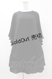 Favorite / シフォンワンピース Free ブラック H-25-05-15-1042-LO-OP-NS-ZH