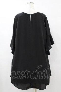 画像2: Favorite / シフォンワンピース Free ブラック H-25-05-15-1042-LO-OP-NS-ZH