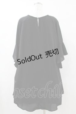 画像2: Favorite / シフォンワンピース Free ブラック H-25-05-15-1042-LO-OP-NS-ZH
