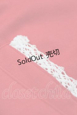 画像3: Angelic Pretty / Prettyリボン刺繍半袖パーカー Free レッド H-25-05-15-1054-AP-TO-NS-ZH