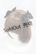 BABY,THE STARS SHINE BRIGHT / Rose Princessリボンクリップ　  ブラック H-25-05-15-1008-BA-AC-NS-ZH