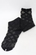 Angelic Pretty / Airy Crossオーバーニー  ブラック H-25-05-15-1013-AP-ZA-NS-ZH