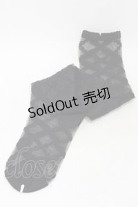 Angelic Pretty / Airy Crossオーバーニー  ブラック H-25-05-15-1013-AP-ZA-NS-ZH